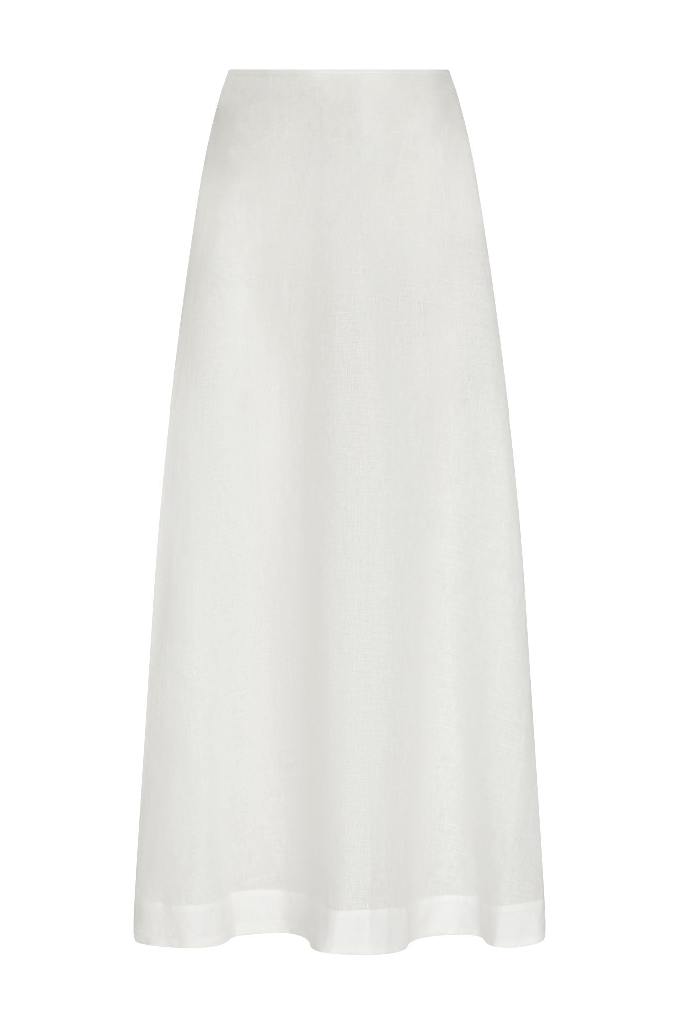 San Diego Skirt - White Linen