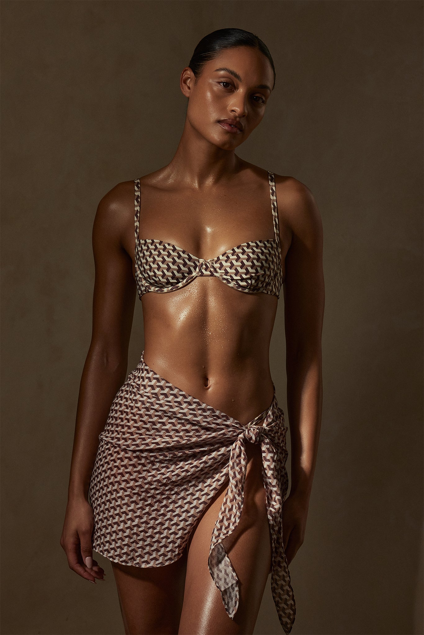 South Beach Sarong - Husk Geo - Image 3