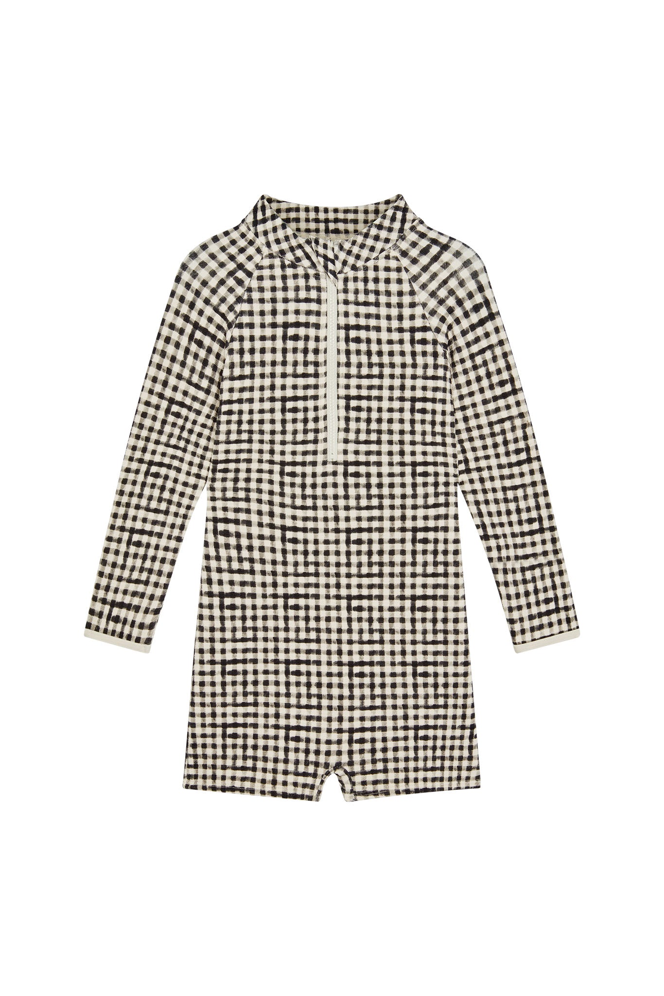 Hilo One Piece Kids - Black Gingham