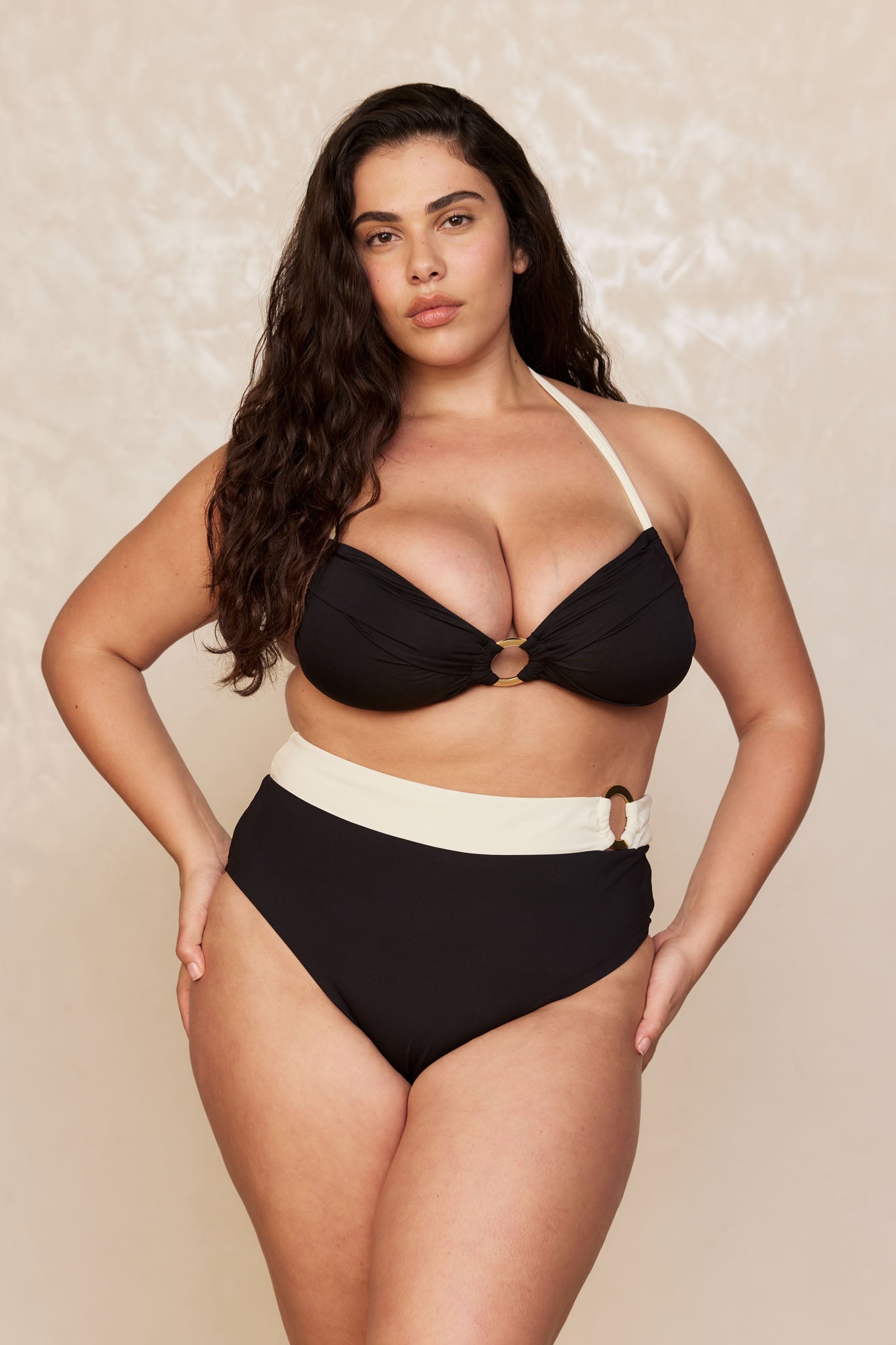 Bronte Top - Black/Ivory - Image 6