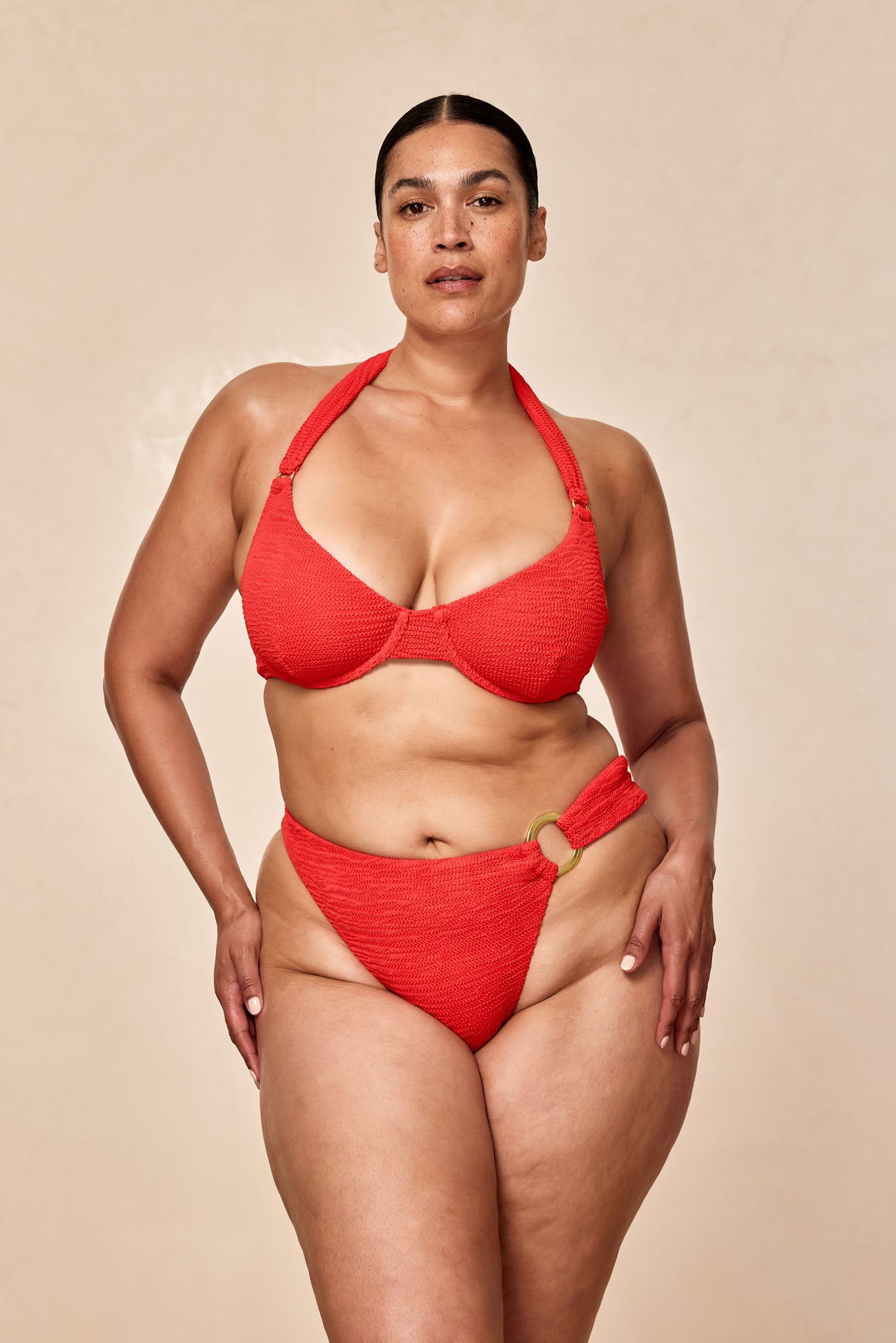 Bronte Bottom - Chili Pepper Crinkle - Image 5