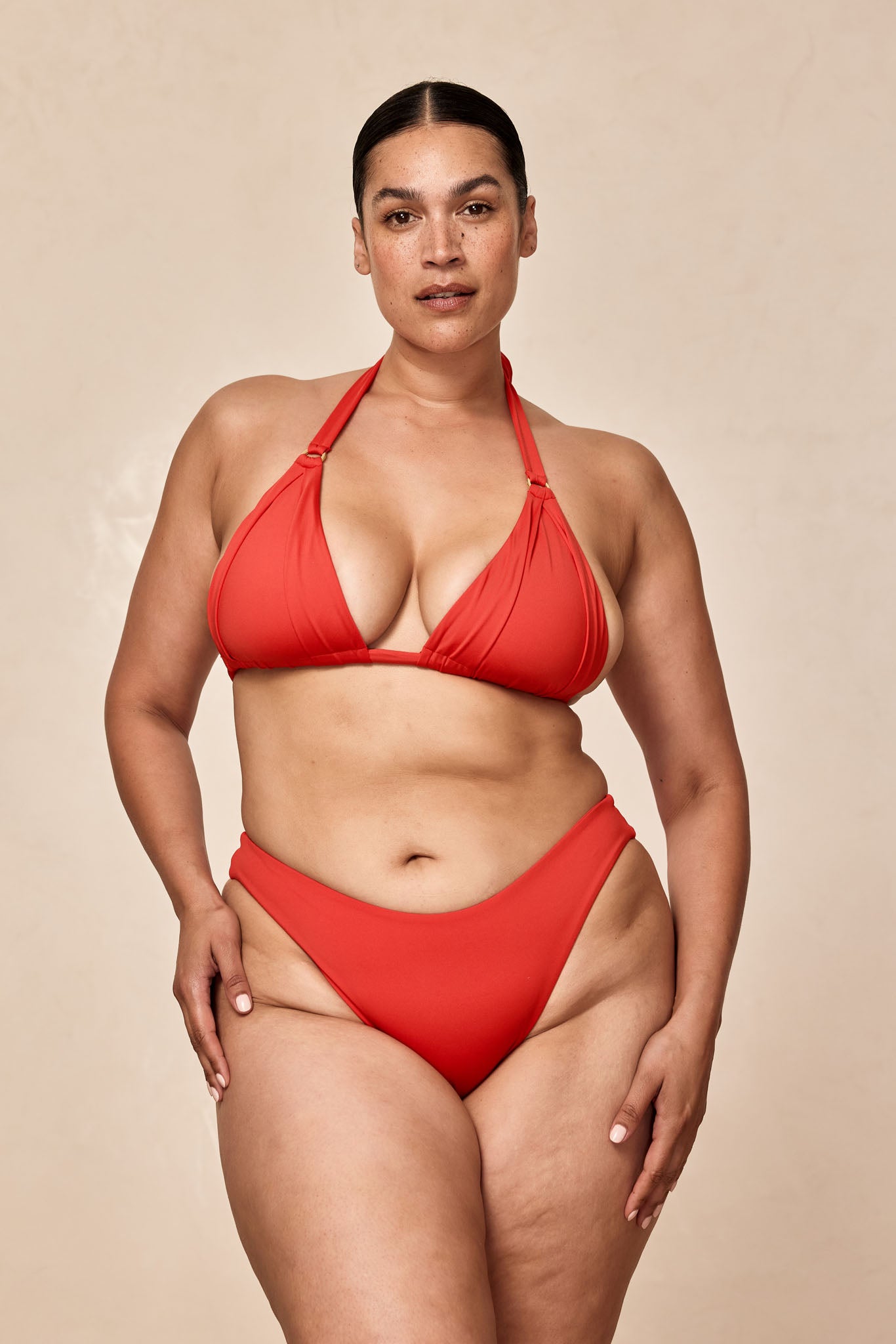 Seychelles Bottom - Chili Pepper Crinkle (Modest Coverage) - Image 5