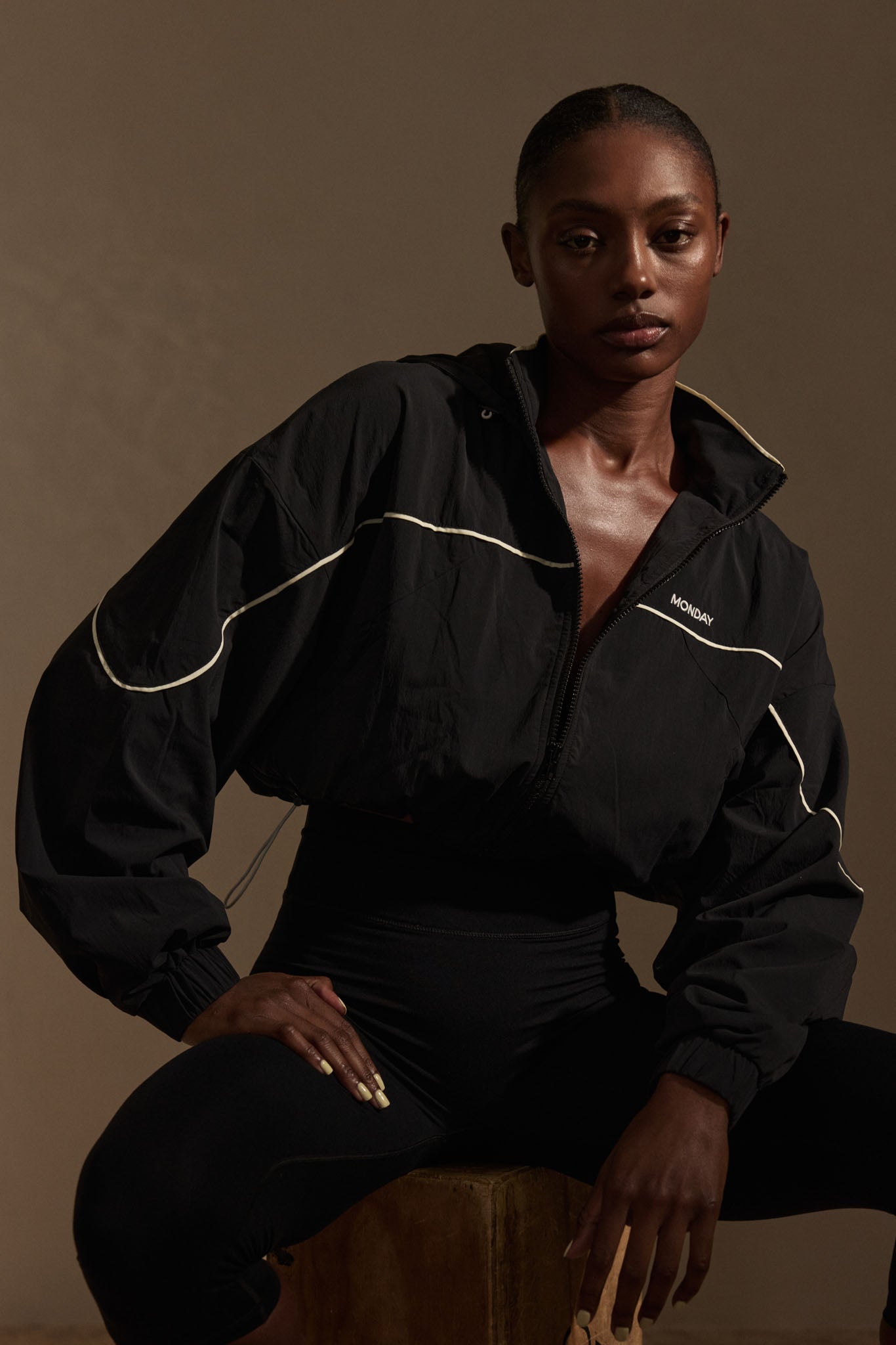 Alternative view of Westmount Jacket   Black