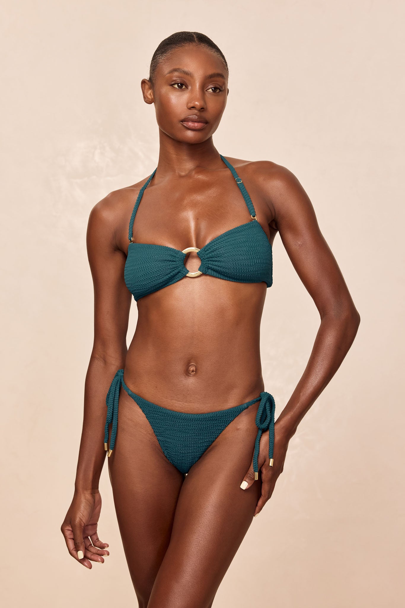 Costa Rica Top - Evergreen Crinkle - Image 3