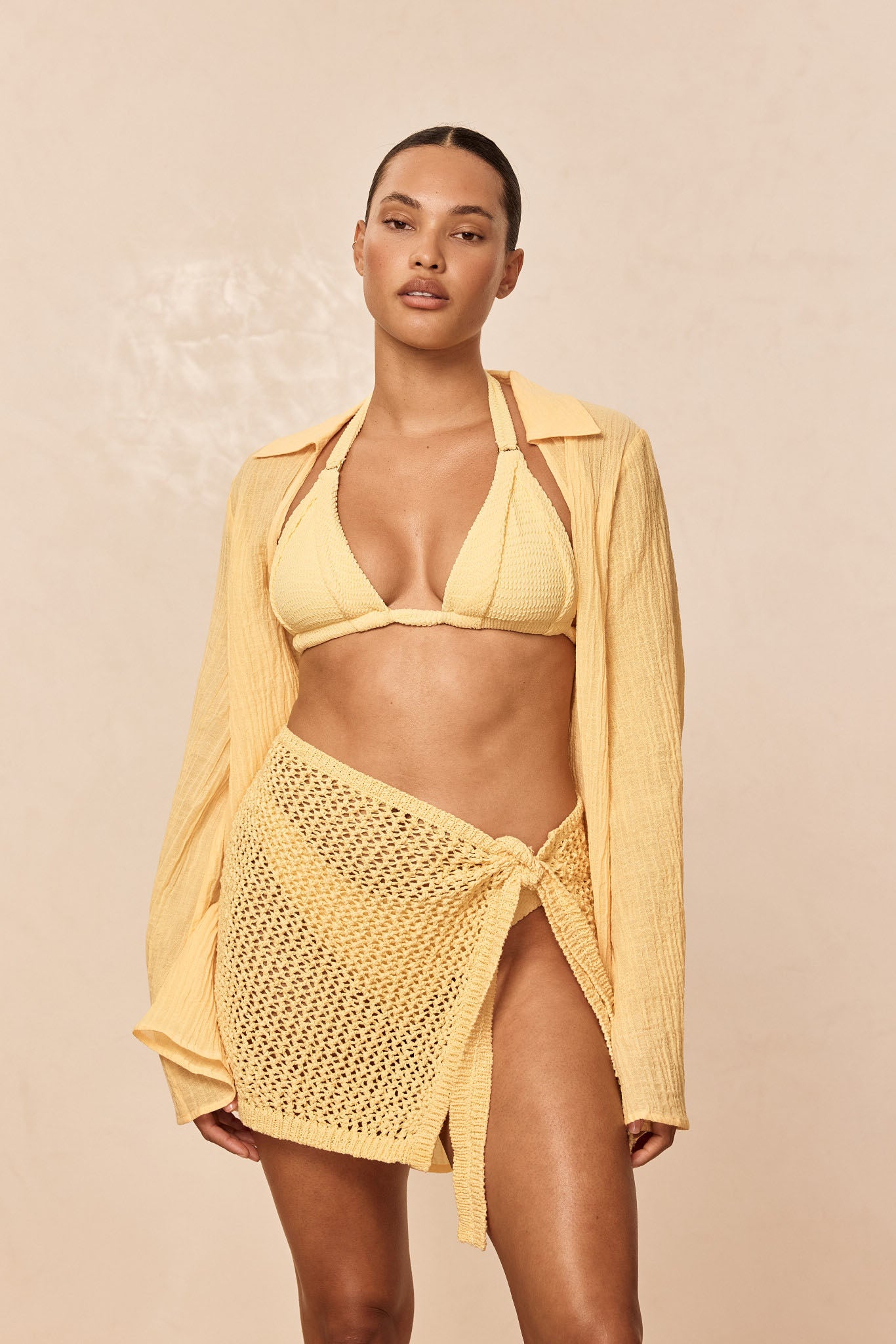 Morocco Top - Honey Crinkle - Image 5