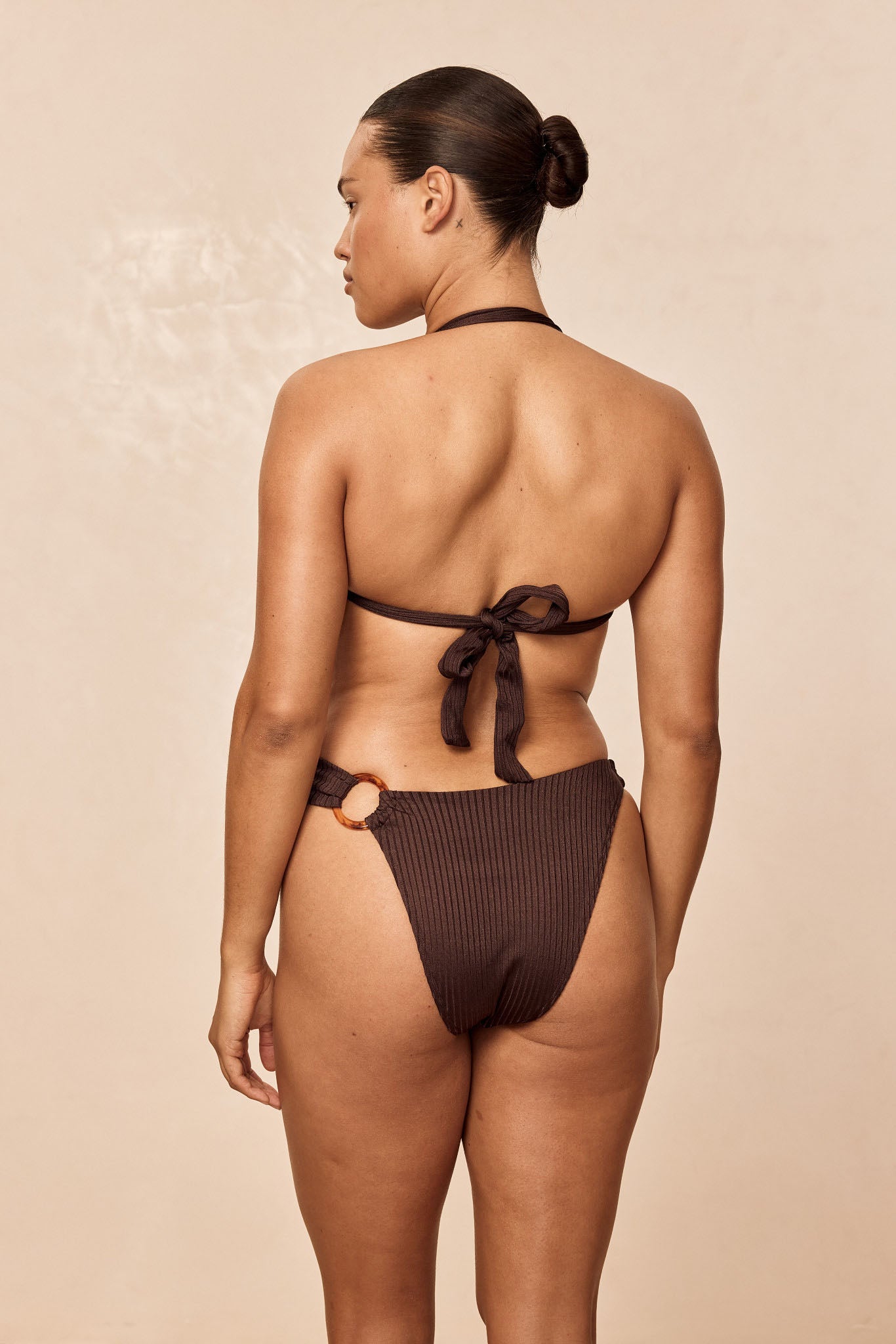 Bronte Bottom - Espresso Wide Rib - Image 4