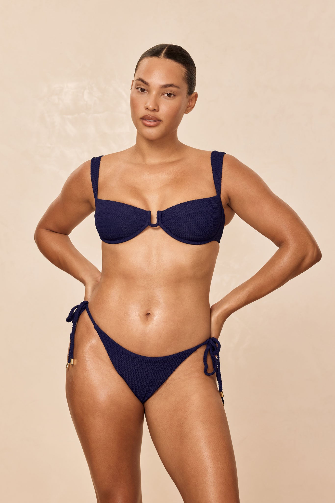 Cala Roja Top - Midnight Crinkle - Image 3