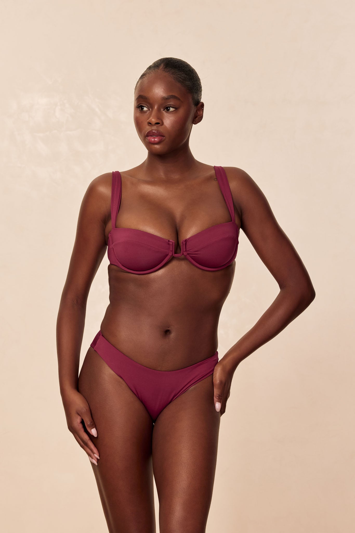 Cala Roja Top - Fig - Image 5