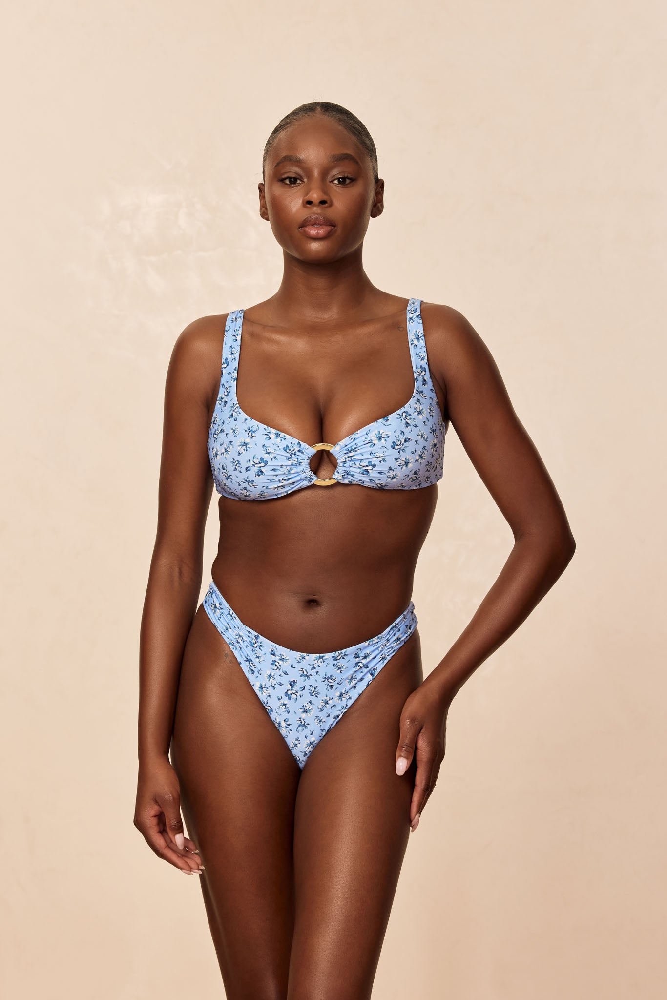 Alternative view of Clovelly High Leg Bottom - Isola Floral