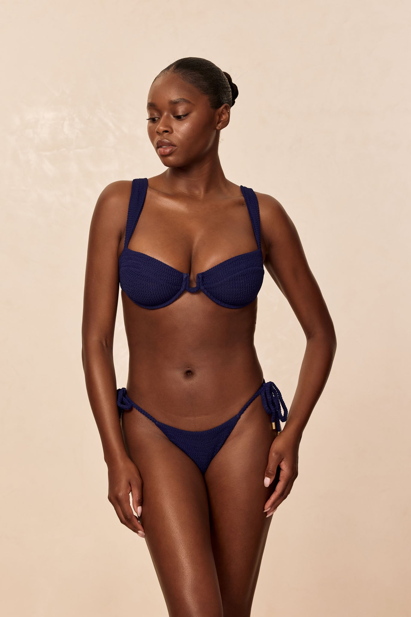 Cala Roja Top - Midnight Crinkle - Image 6