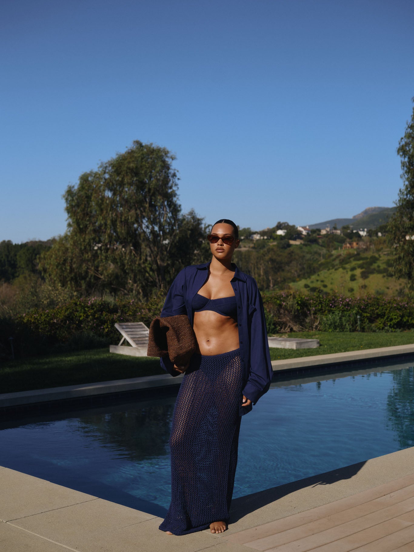 Alternative view of Fontelina Skirt - Midnight Petit Crochet