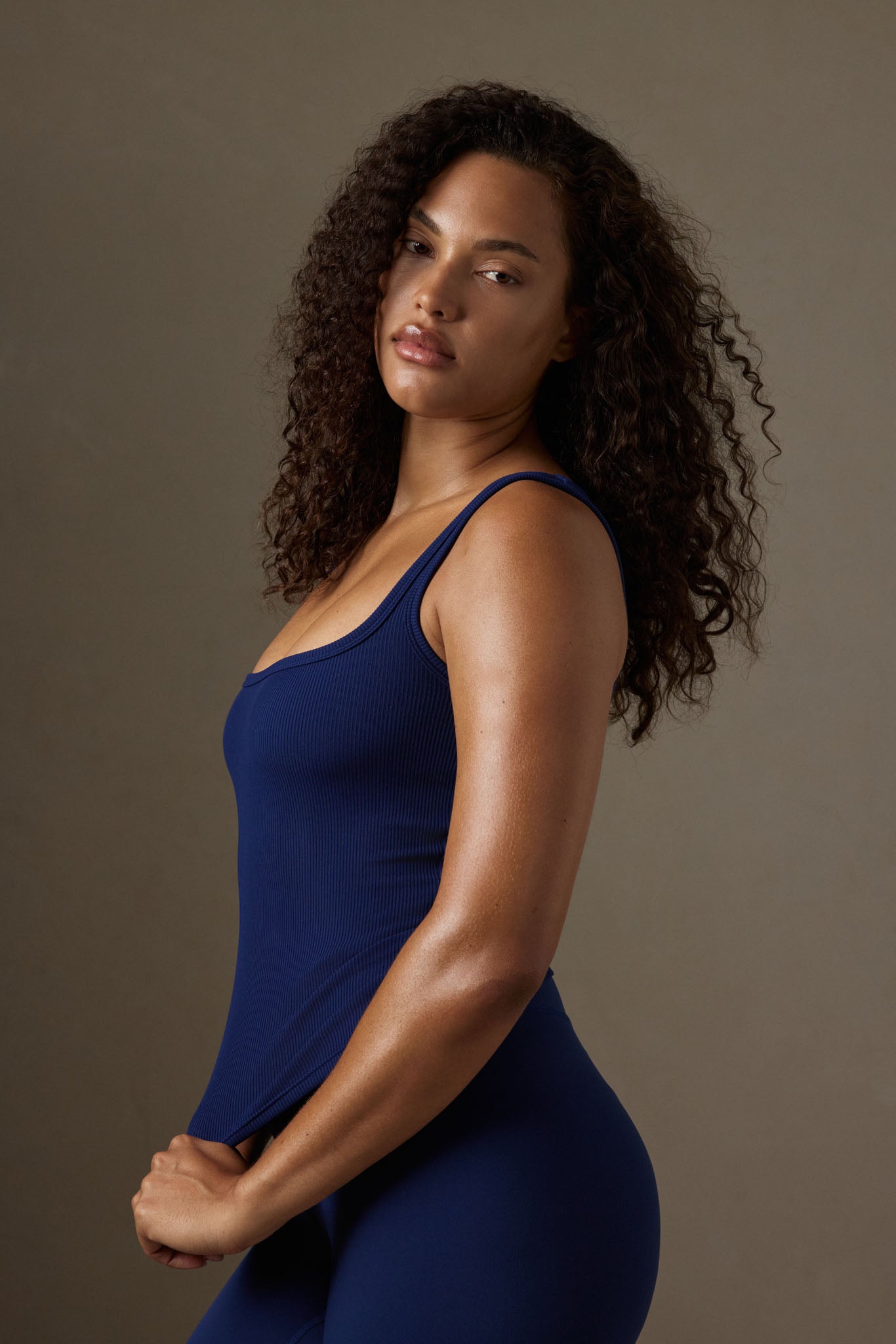 Tash Tank - Midnight Thin Rib - Image 3