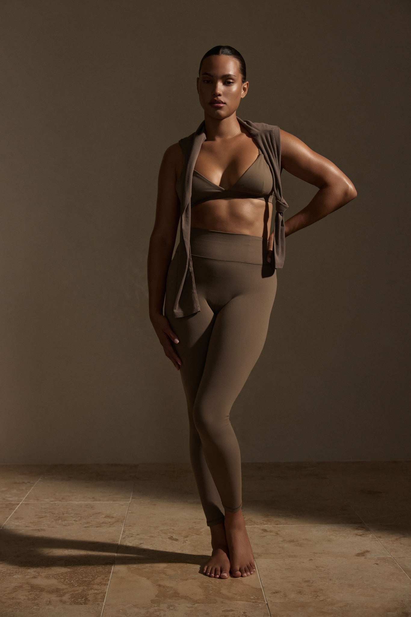 Alternative view of Acadia Legging   Stone Jersey