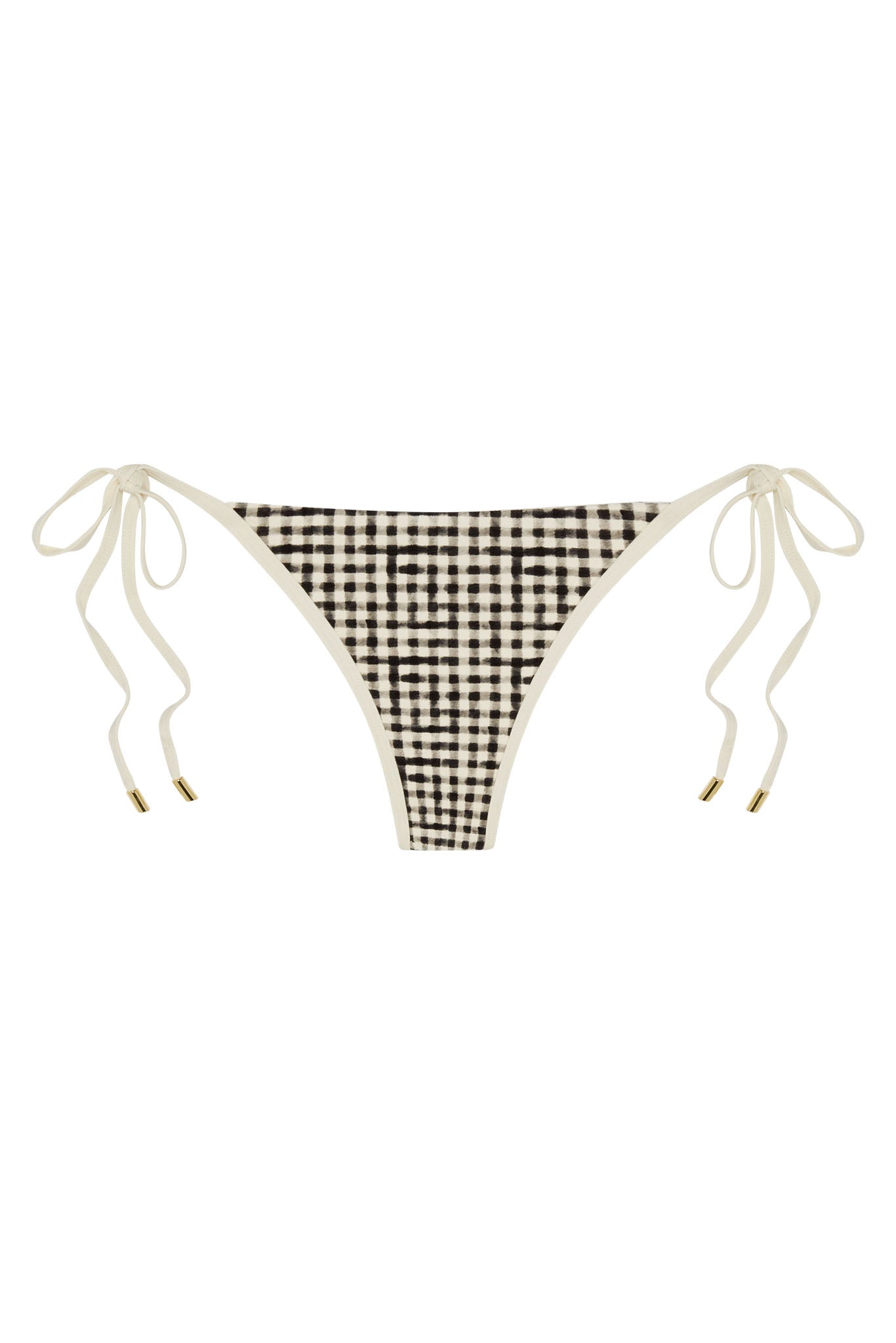 Le Marais Bottom - Black Gingham
