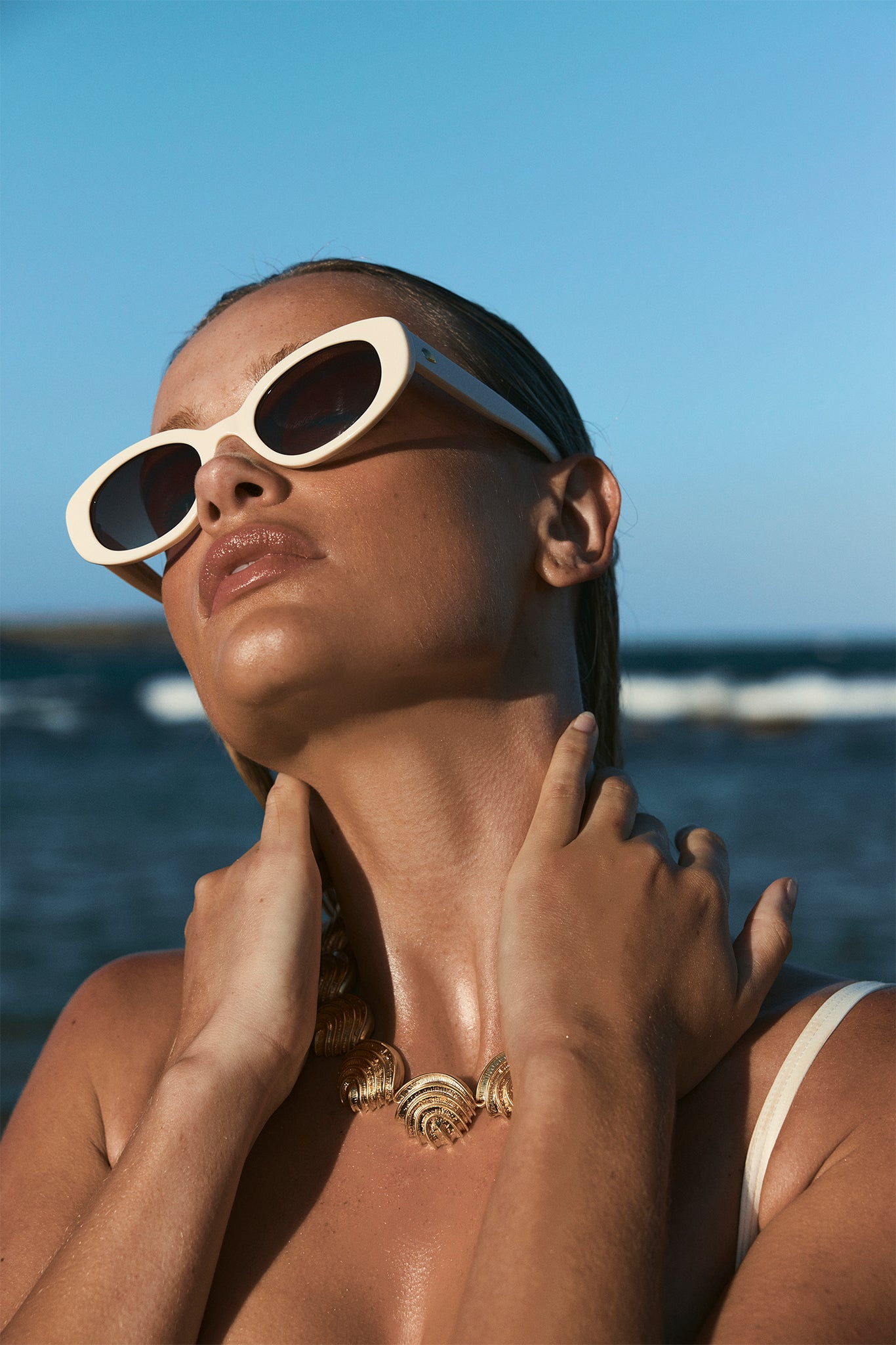 Alternative view of Es Vedrá Sunglasses - Ivory