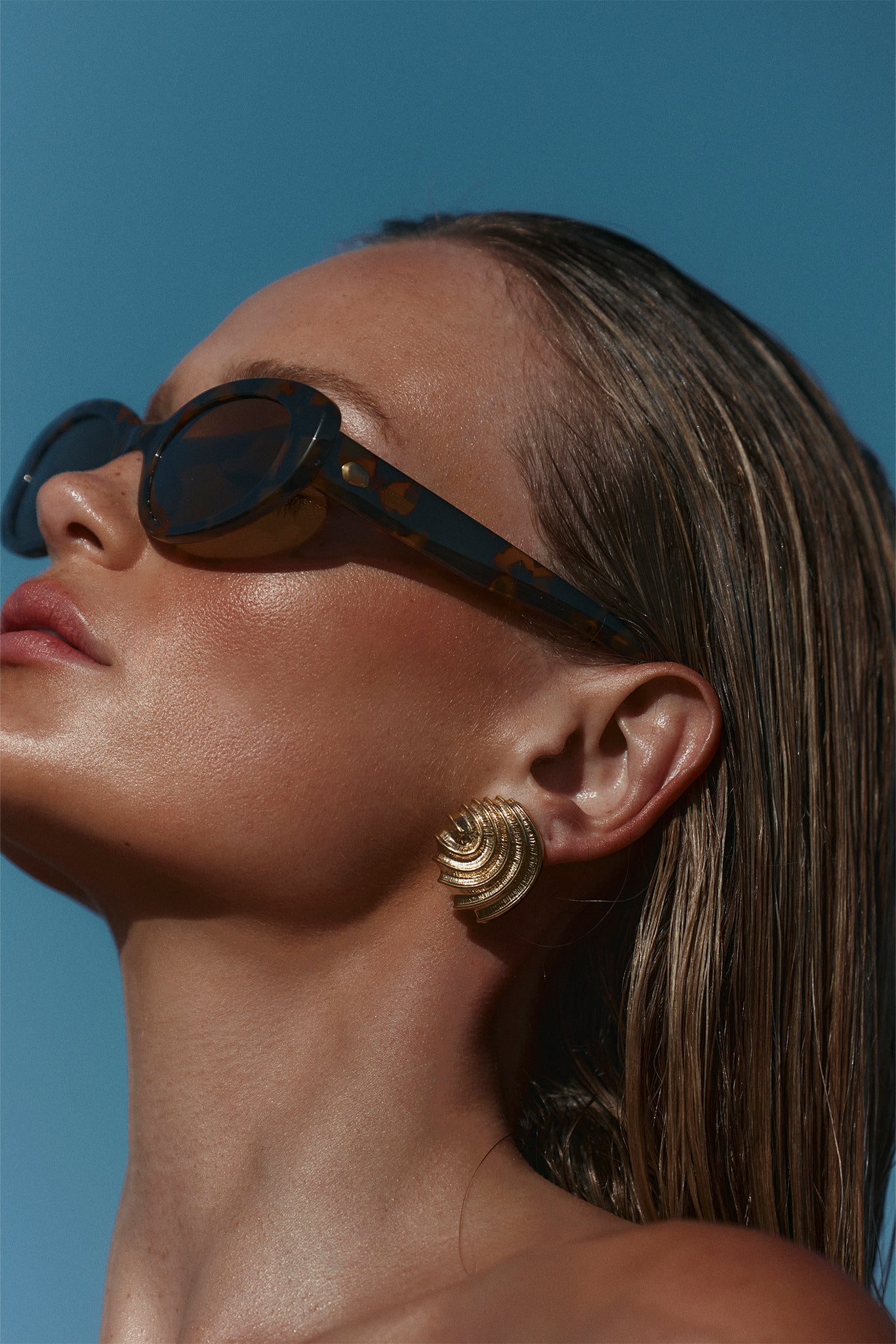 Alternative view of Trancoso Earrings - Gold