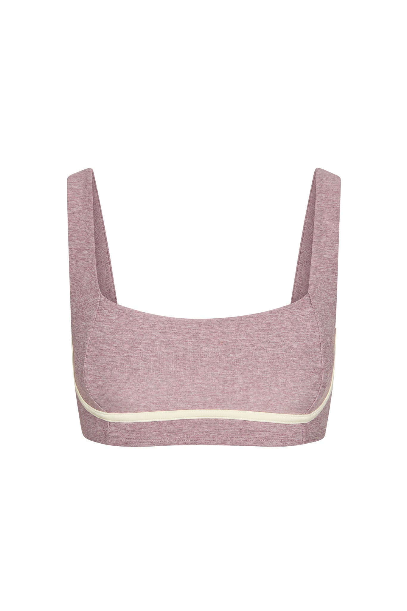 Zion Bra Heather Mauve/Ivory