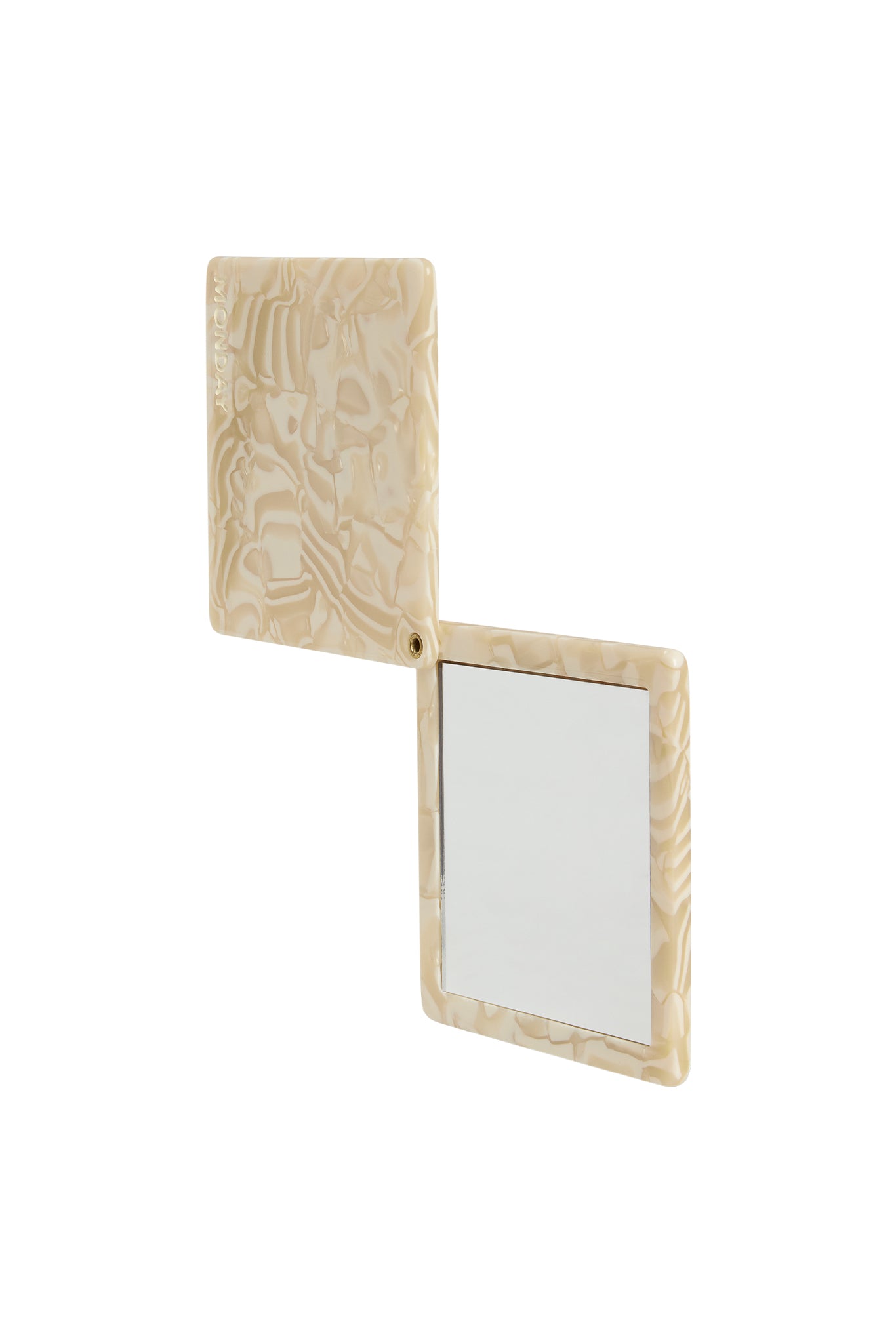 Acklins Mirror - Ivory Swirl - Image 3