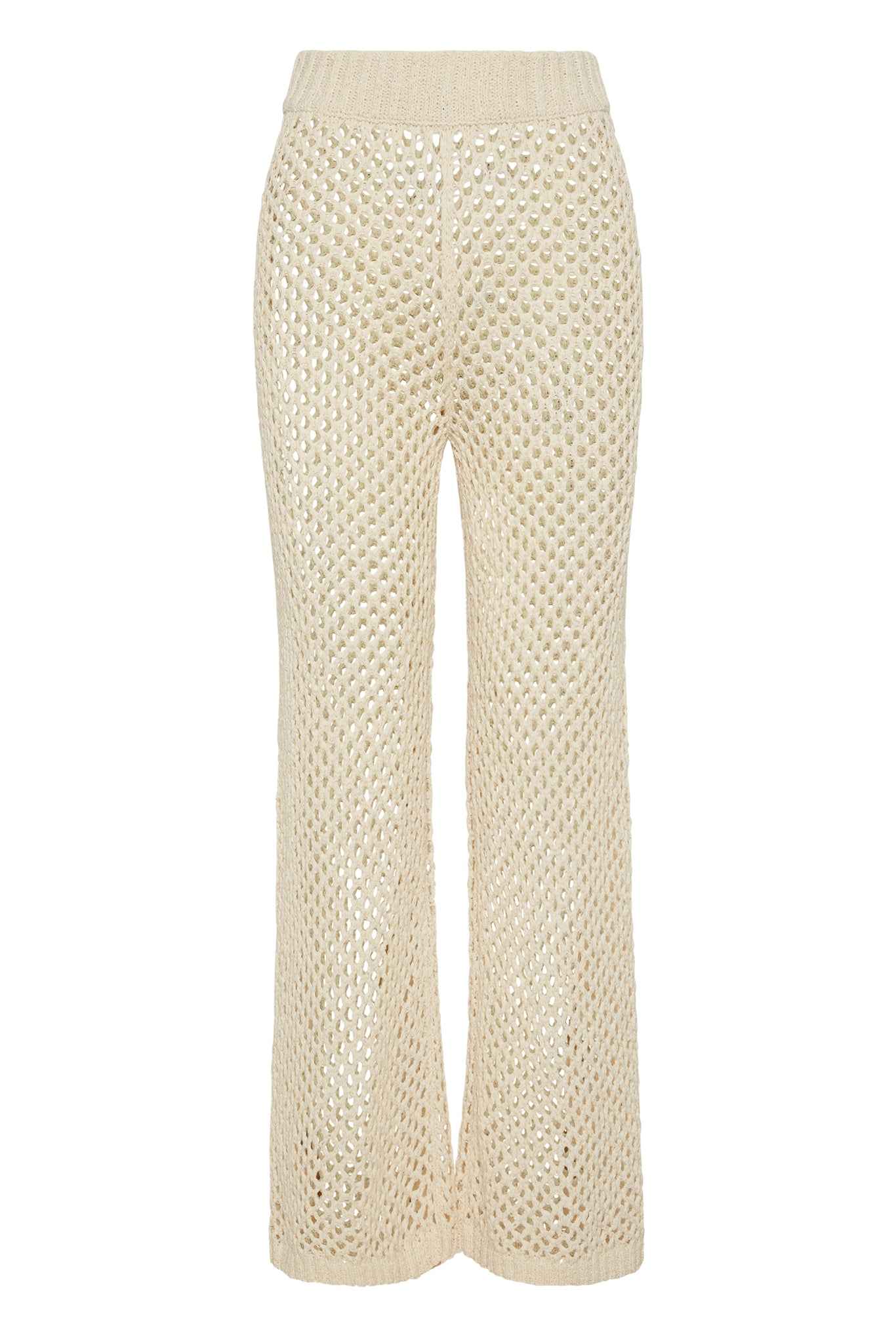 Athens Pant - Ivory Crochet