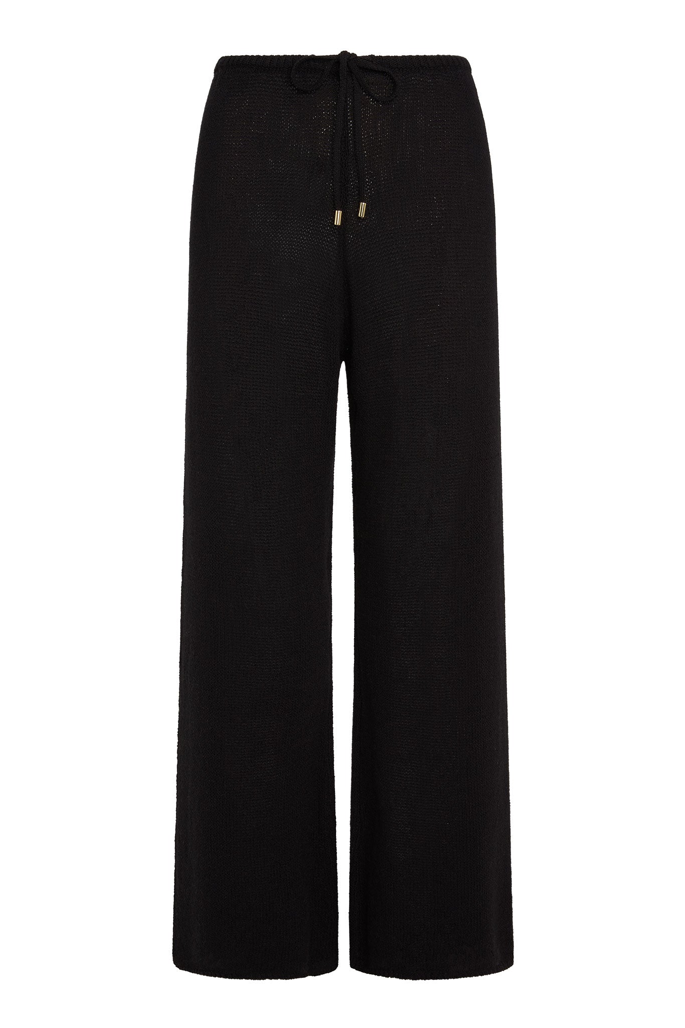 Belize Pant Open Knit - Black