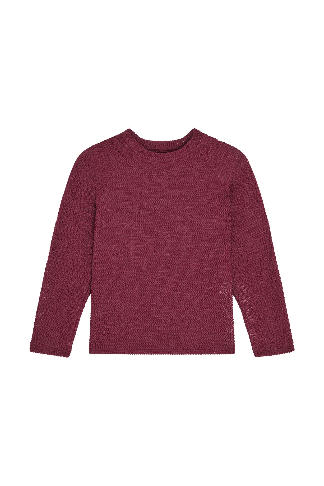 Bondi Rashguard Kids - Fig Crinkle