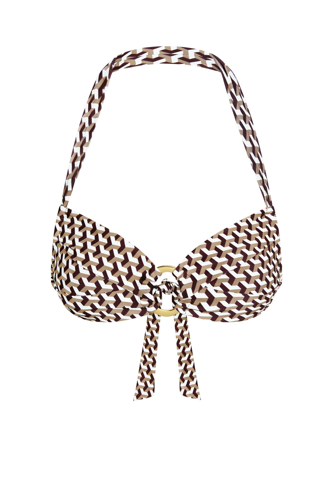 Bronte Top - Husk Geo