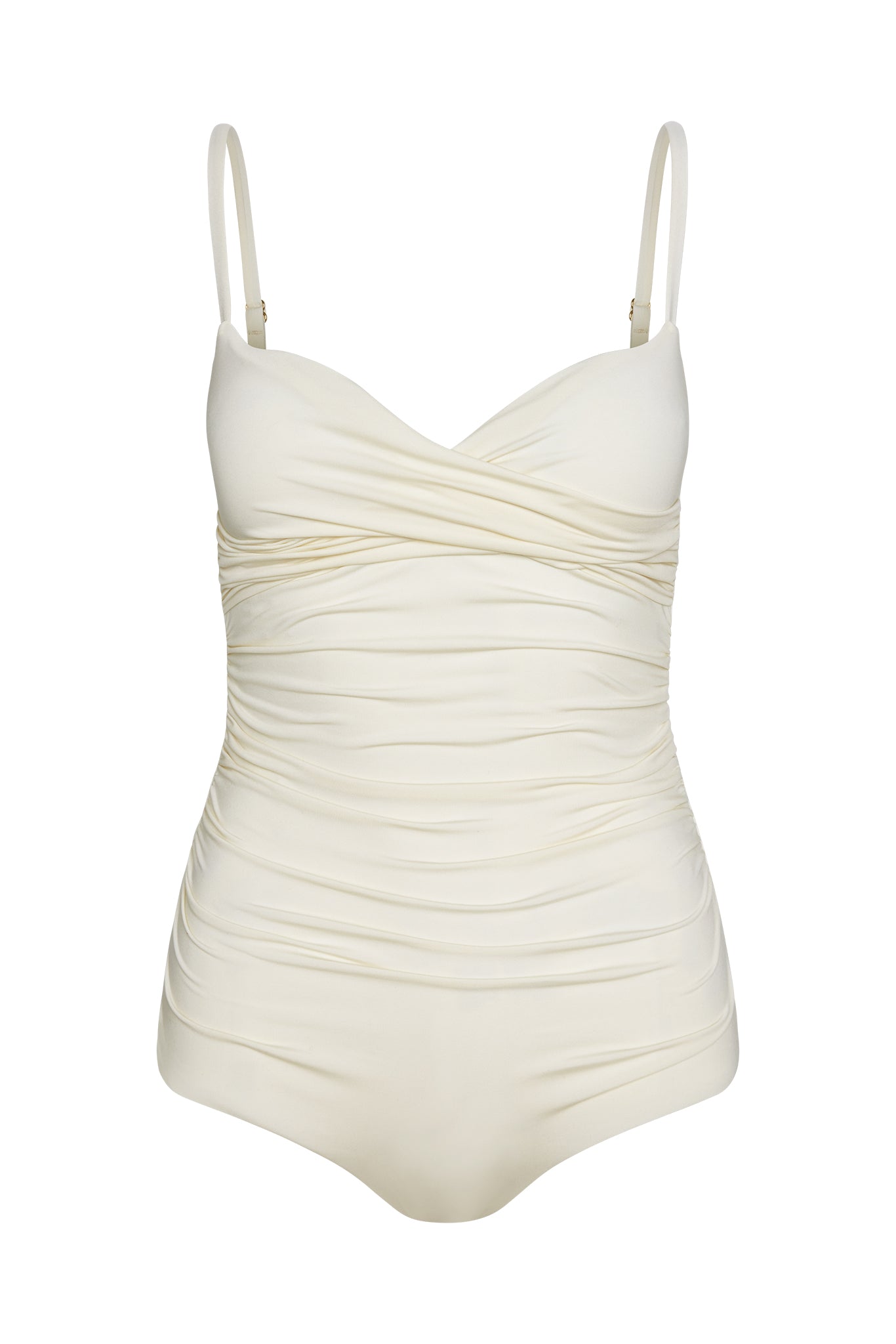Bordeaux One Piece (Full Coverage) - Ivory