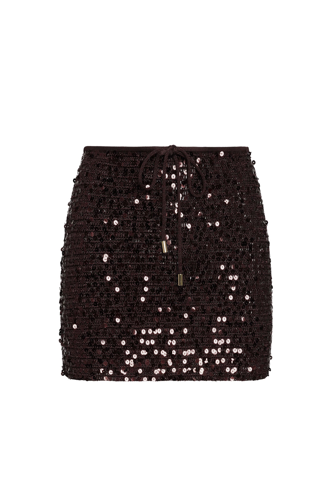 Cartagena Skirt - Espresso Sequin