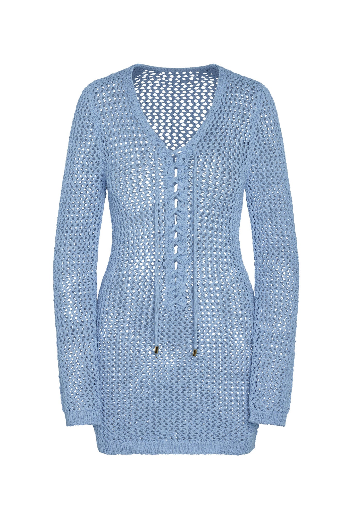 Corossol Mini Dress - Sky Petit Crochet