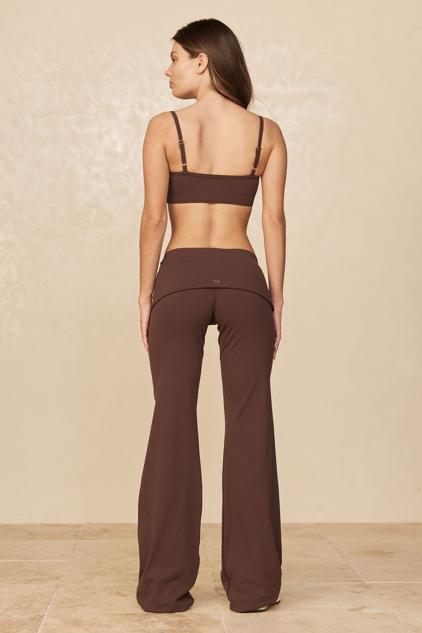 Melrose Flared Legging Long Espresso - Image 3