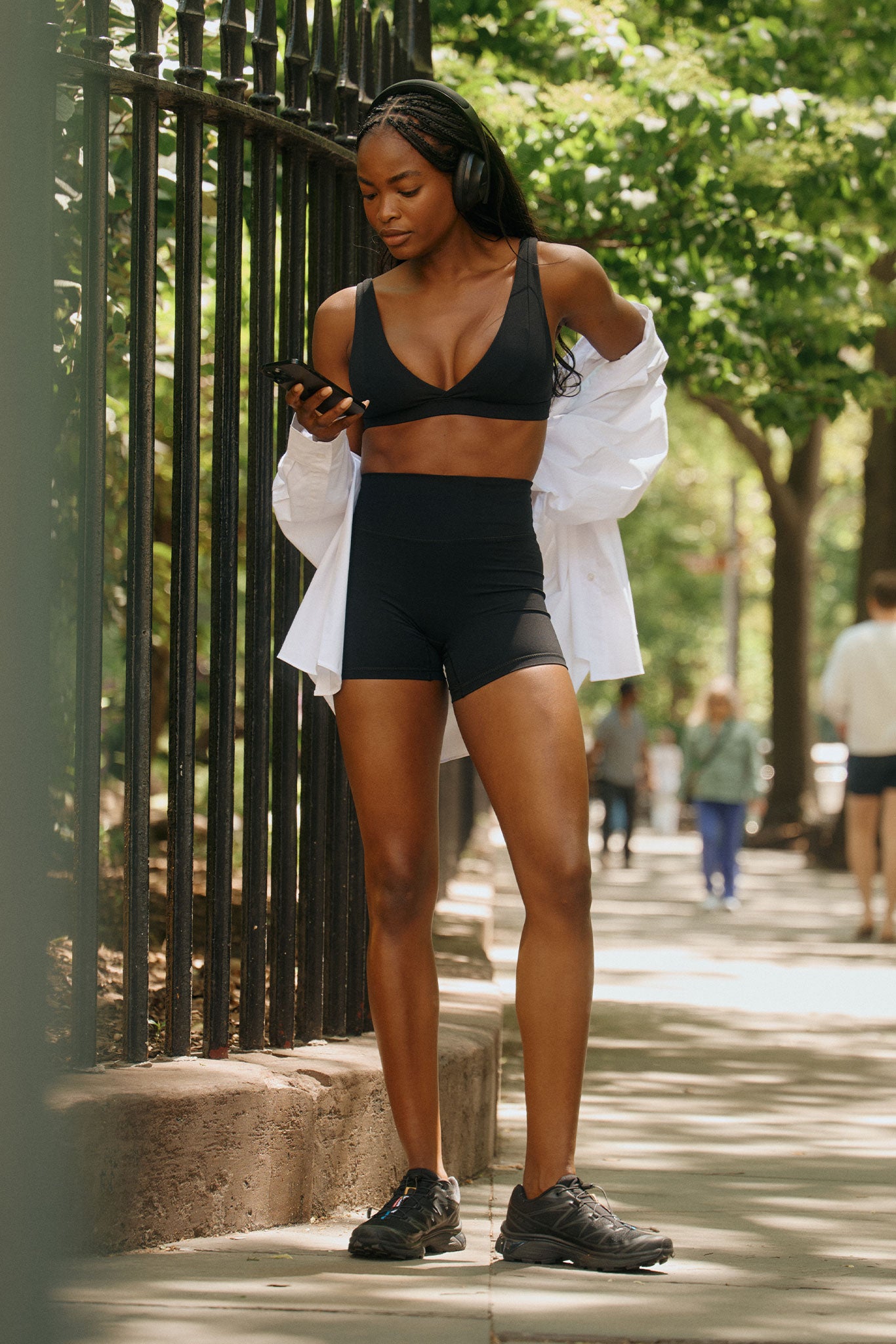 Alternative view of Glacier Bra   Black