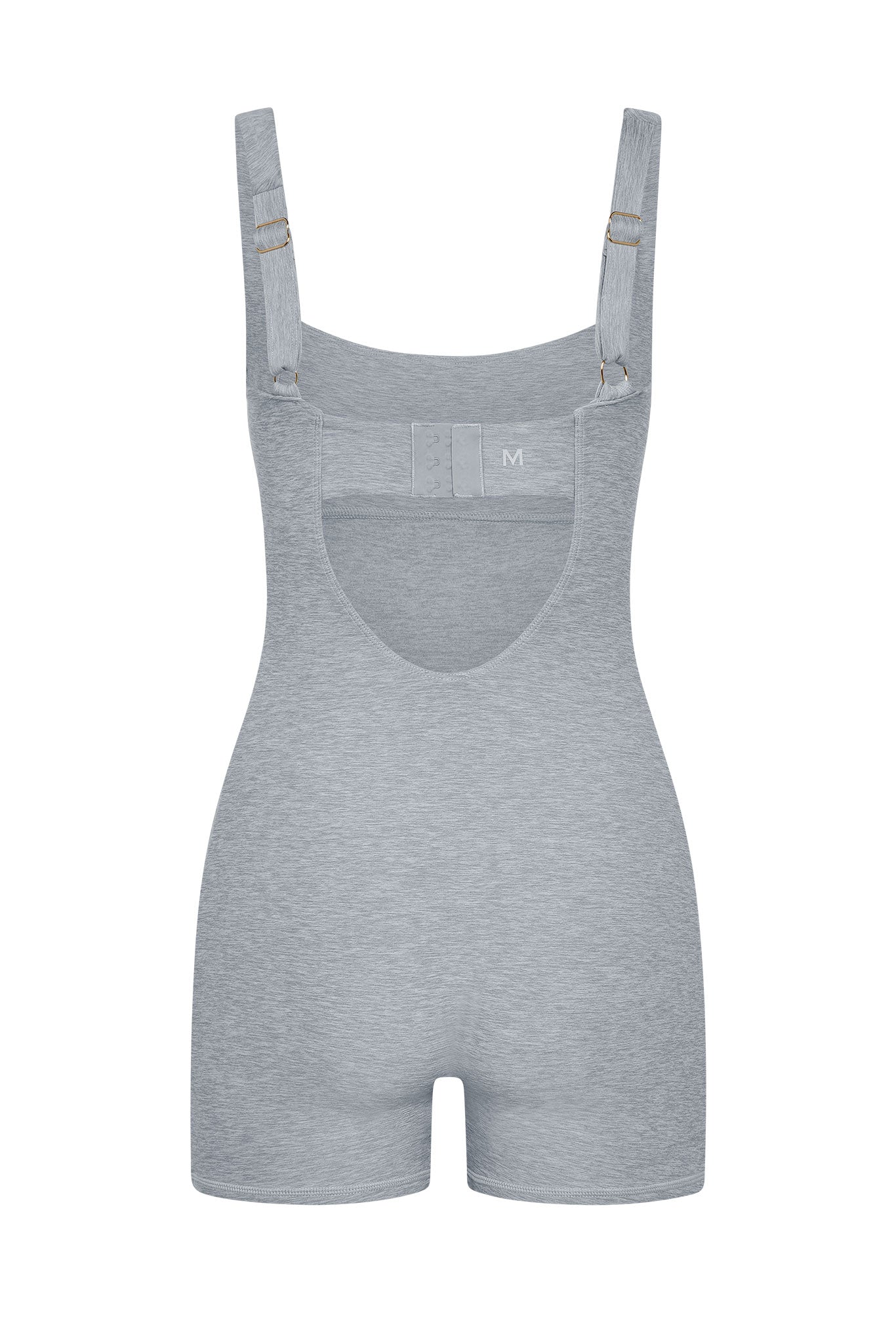 Alternative view of Zion Romper   Heather Grey/Ivory