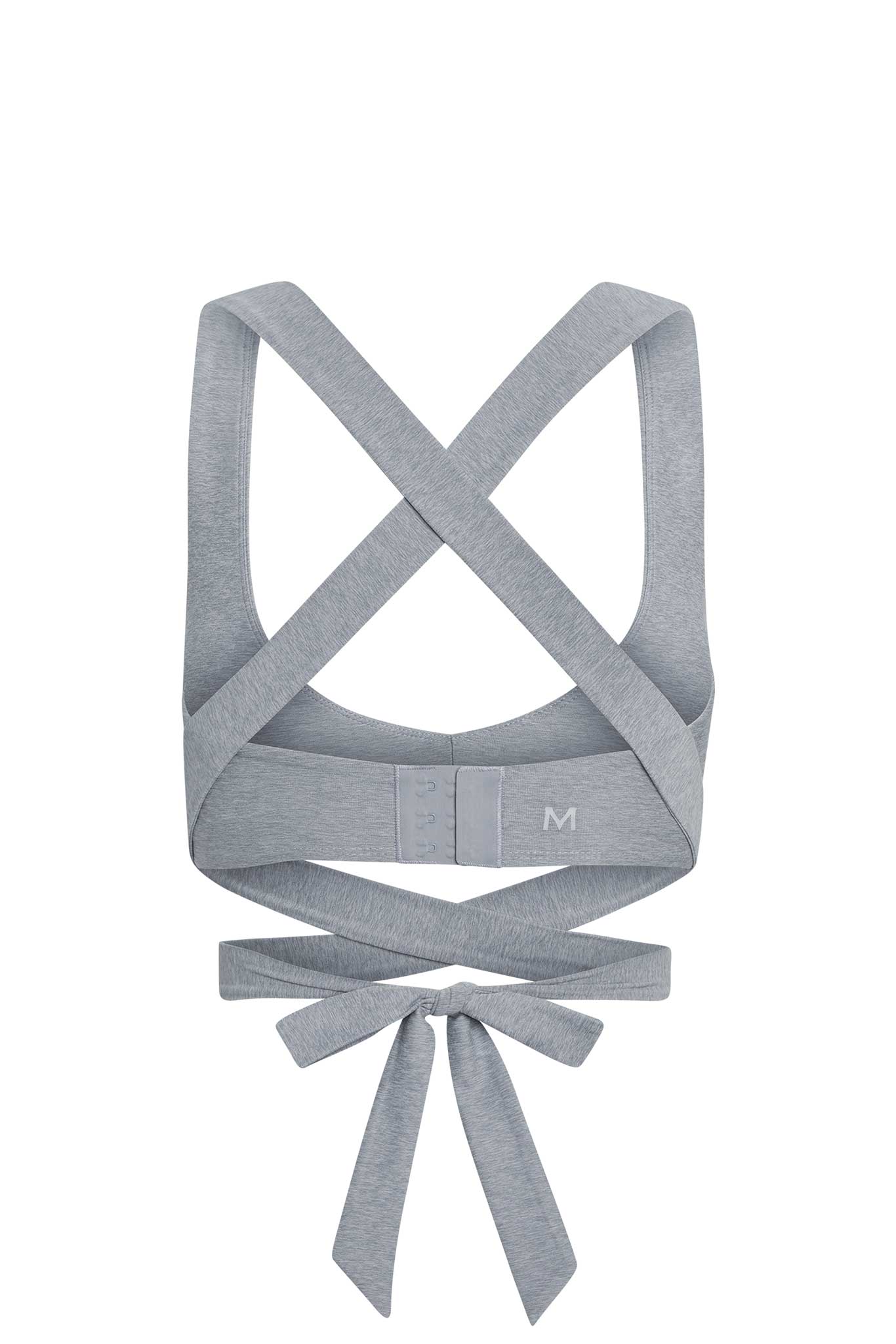 Alternative view of Hudson Bra   Heather Grey