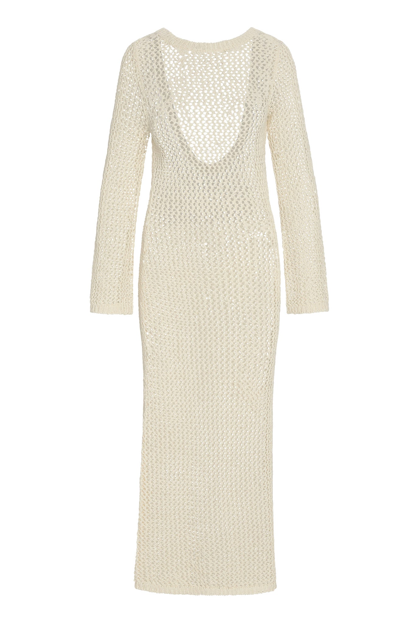 Cozumel Dress - Ivory Petit Crochet - Image 7