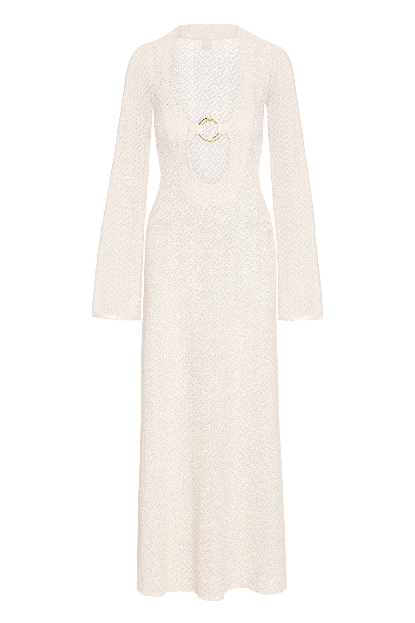 Montego Dress - Ivory Crochet