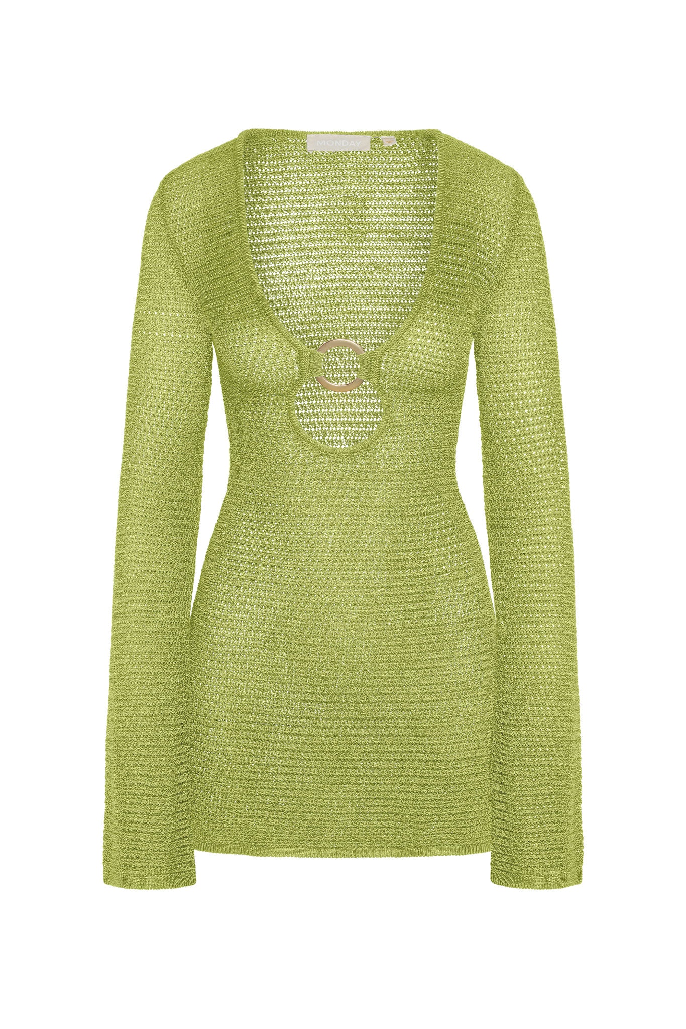 Montego Mini Dress - Apple Treble Knit