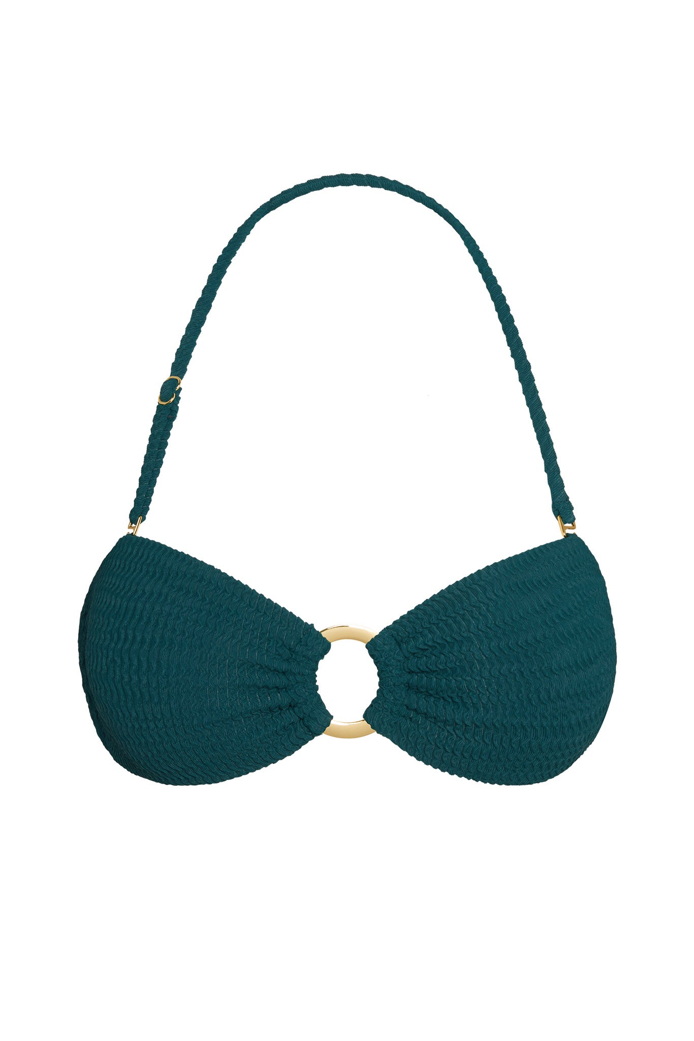 Costa Rica Top - Evergreen Crinkle