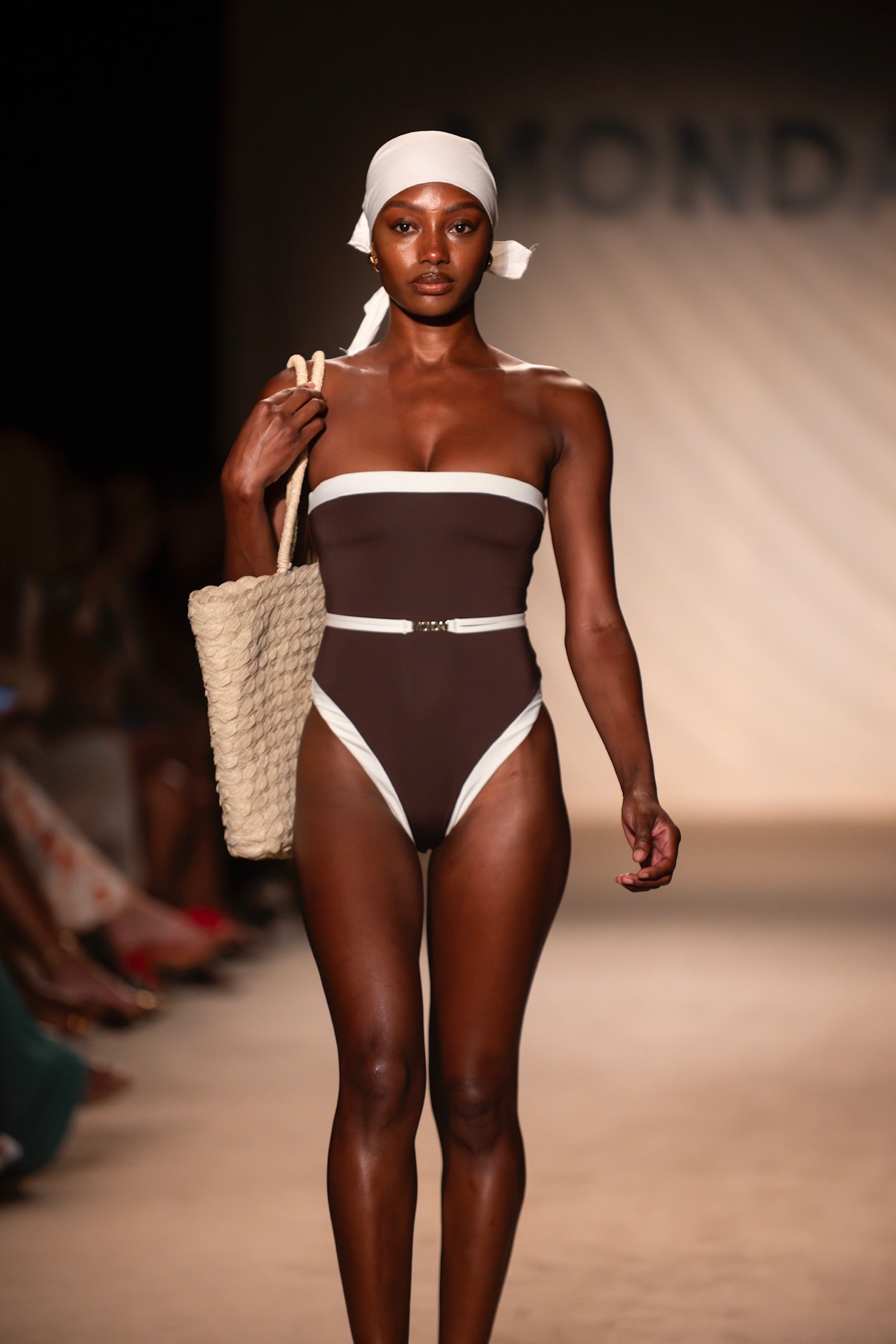Alternative view of Miami One Piece - Espresso/Ivory