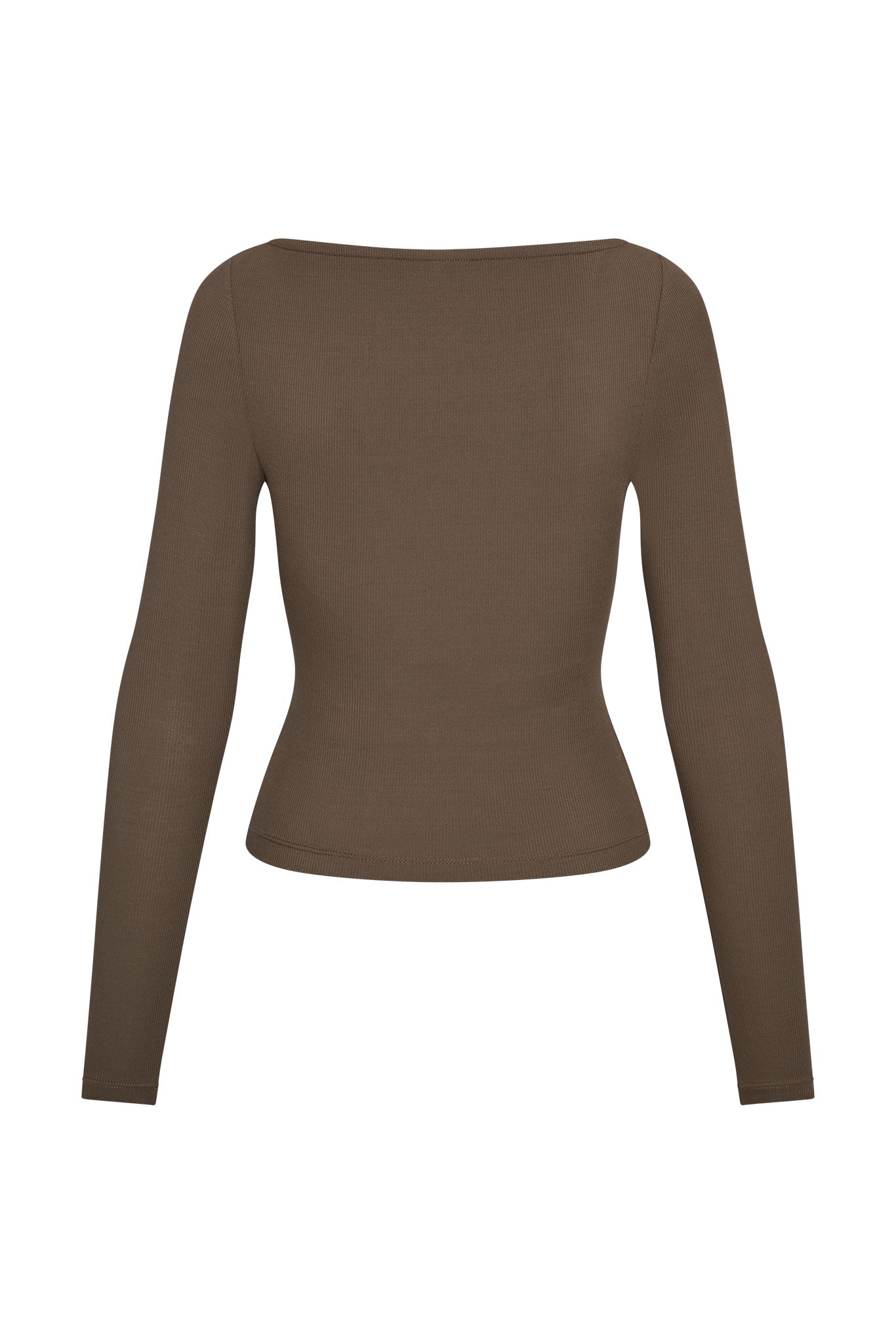 Paddington Long Sleeve Stone Lightweight Rib - Image 4