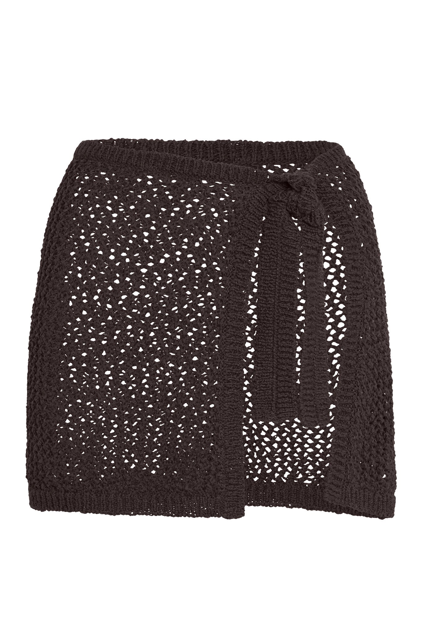 Santa Marta Sarong - Espresso Petit Crochet