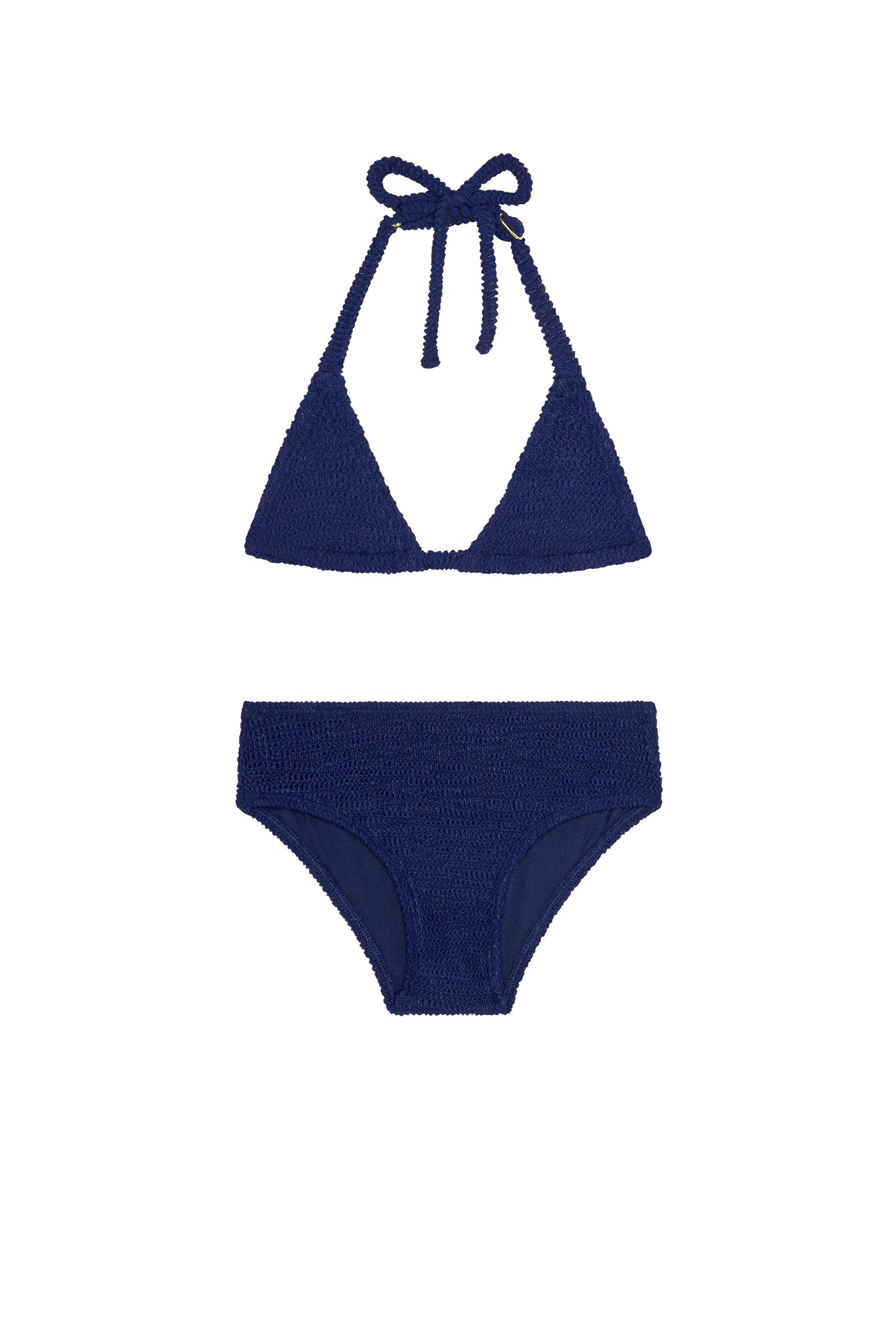Palma Top & Seychelles Bottom Set - Midnight Crinkle