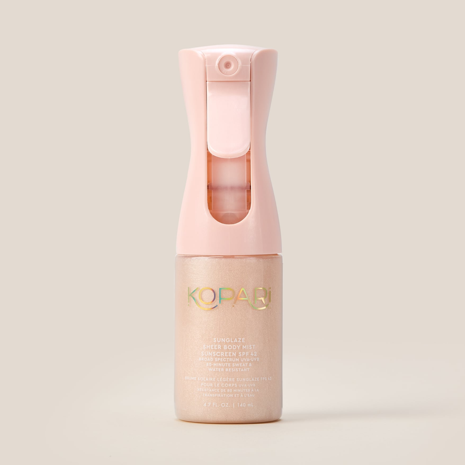 Alternative view of Sunglaze Sheer Body Mist Sunscreen Spf 42