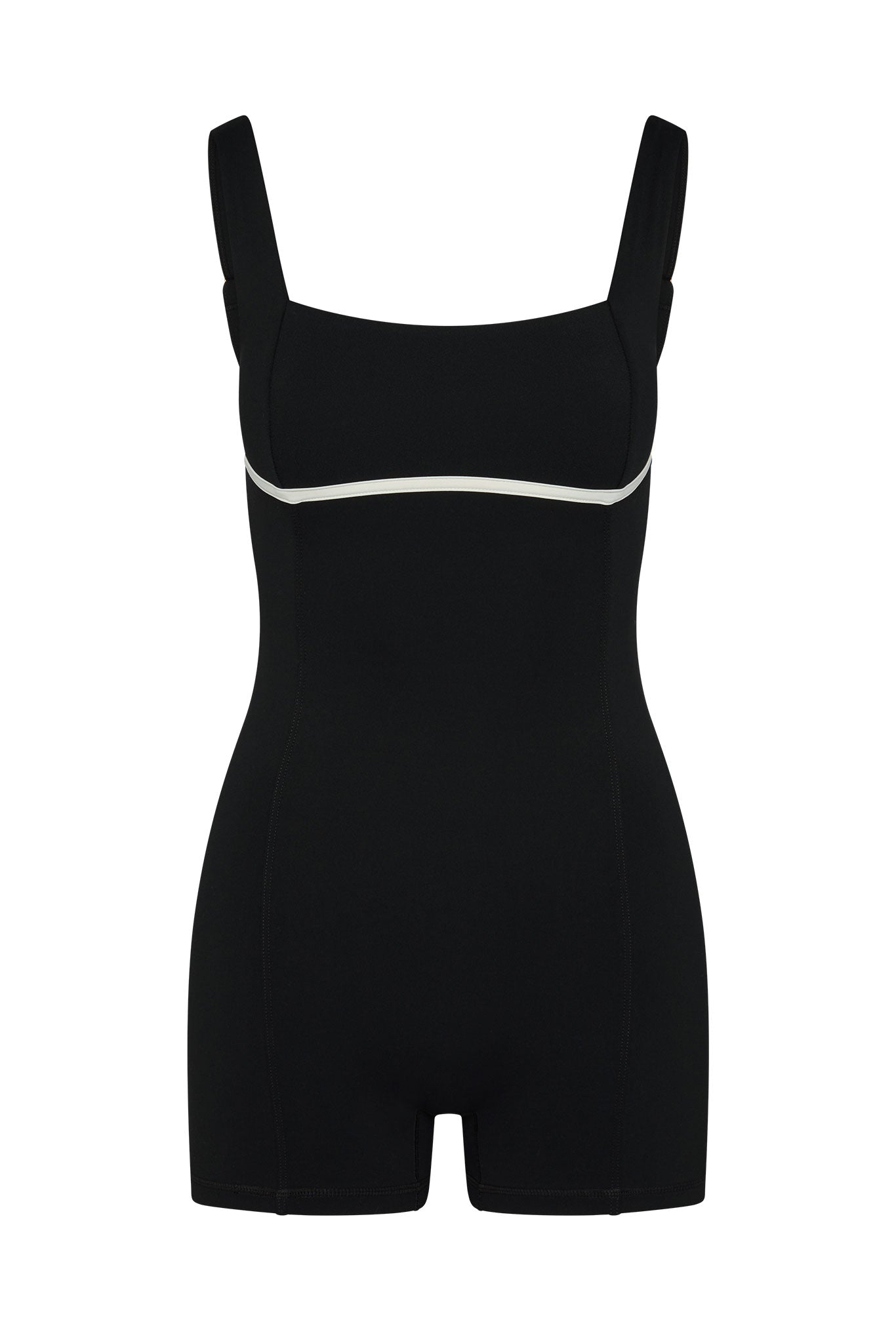 Zion Romper Black/Ivory